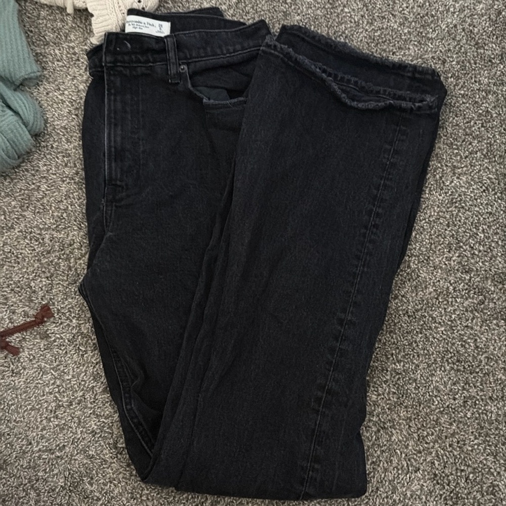 Abercrombie black jeans